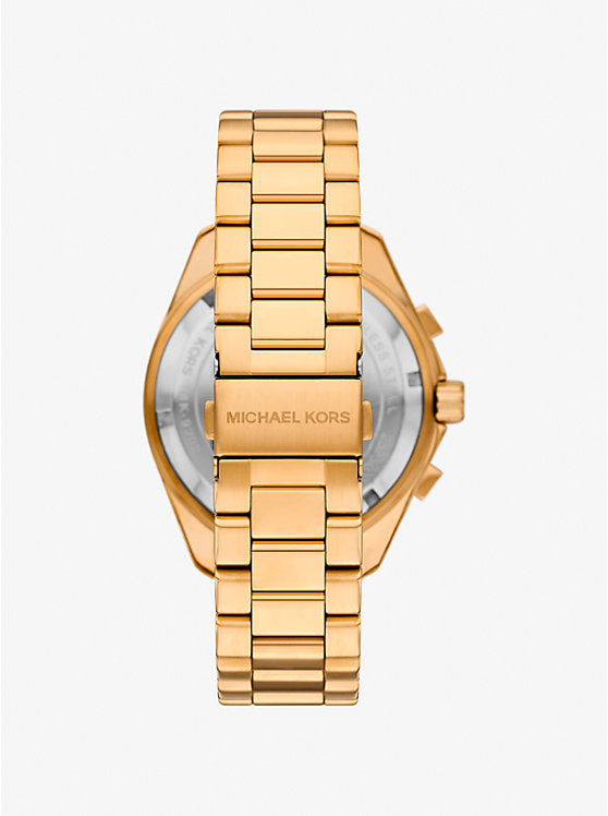 Michael Kors Oversized Maritime Gold-Tone Watch