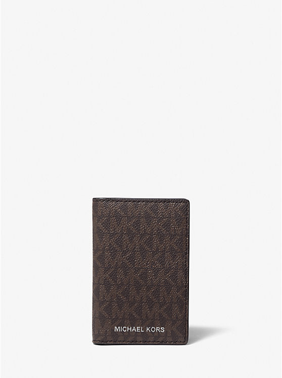 Michael Kors Hudson Logo Bi-Fold Card Case