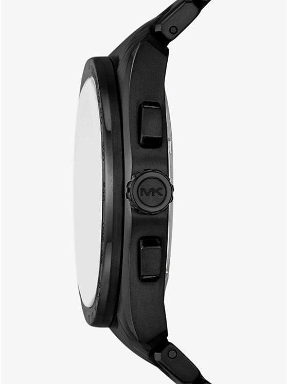 Michael Kors Oversized Accelerator 2.0 Black-Tone Watch
