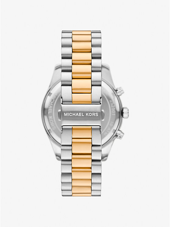 Michael Kors Oversized Lexington Two-Tone Watch