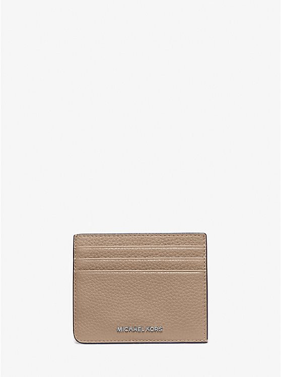 Michael Kors Hudson Pebbled Leather Card Case