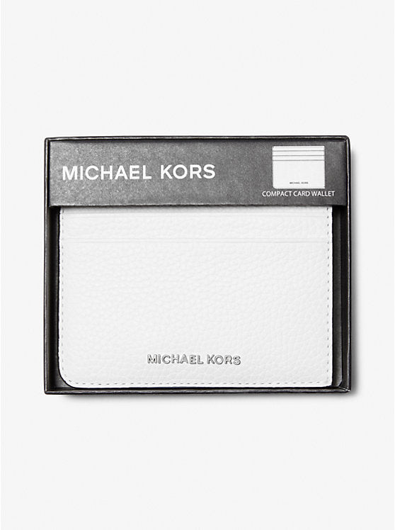 Michael Kors Hudson Pebbled Leather Card Case