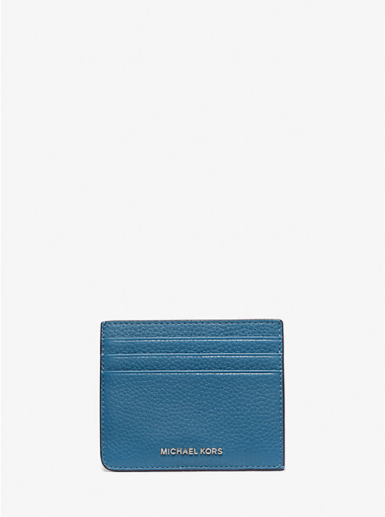Michael Kors Hudson Pebbled Leather Card Case
