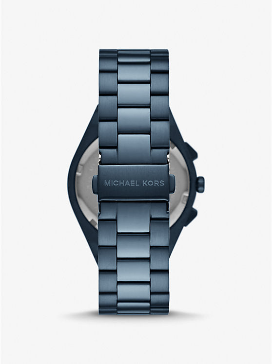 Michael Kors Oversized Lennox Blue-Tone Watch