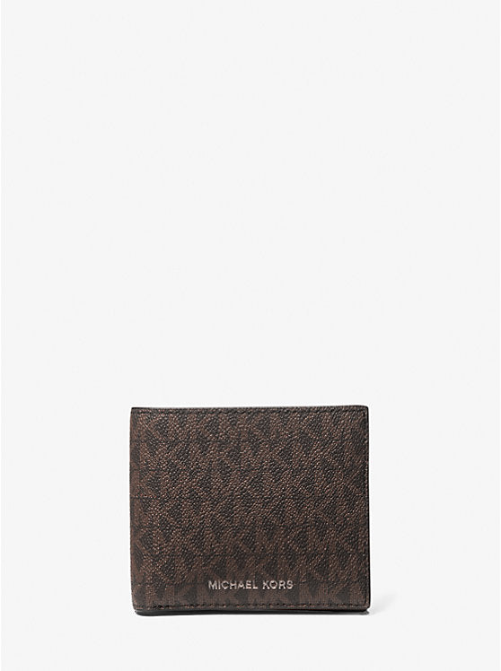 Michael Kors Hudson Signature Logo Billfold Wallet