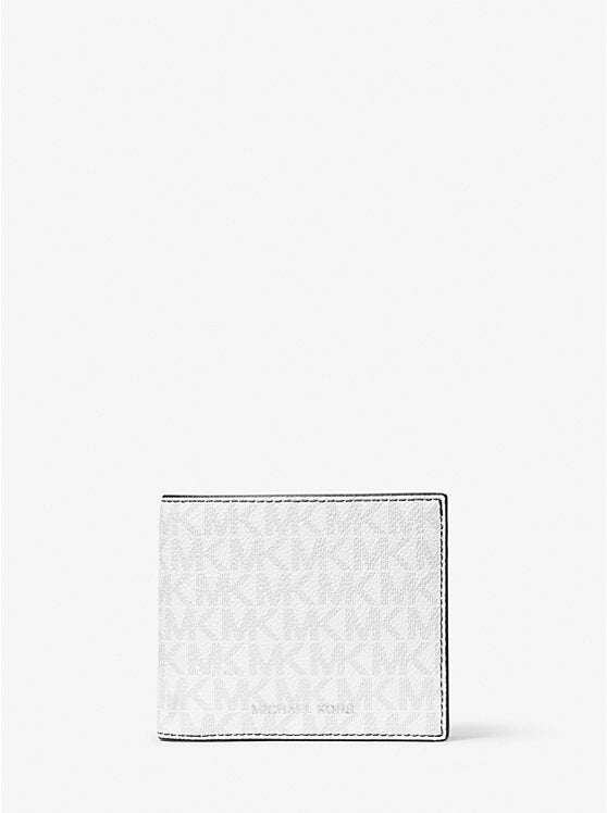 Michael Kors Hudson Signature Logo Billfold Wallet