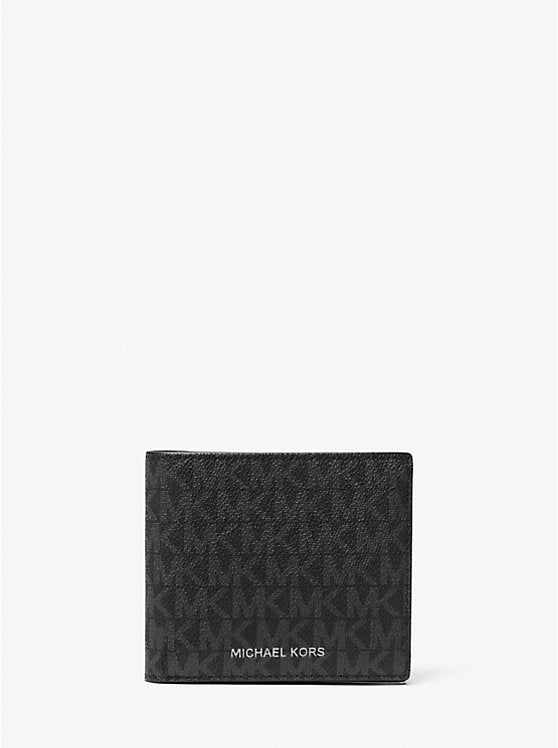 Michael Kors Hudson Signature Logo Billfold Wallet