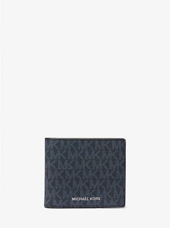 Michael Kors Hudson Signature Logo Billfold Wallet