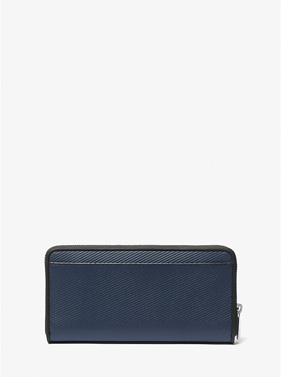 Michael Kors Varick Leather Zip-Around Wallet