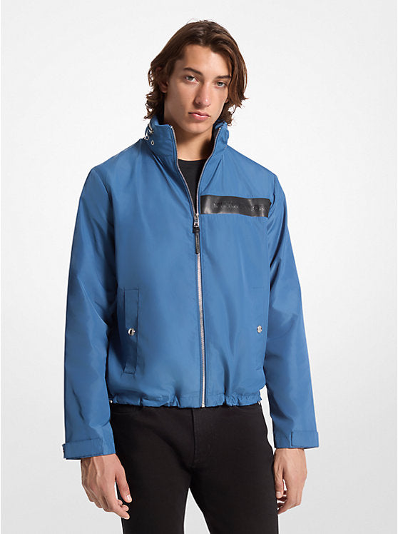 Michael Kors Woven Windbreaker Jacket