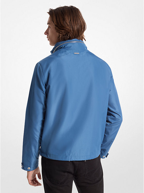 Michael Kors Woven Windbreaker Jacket