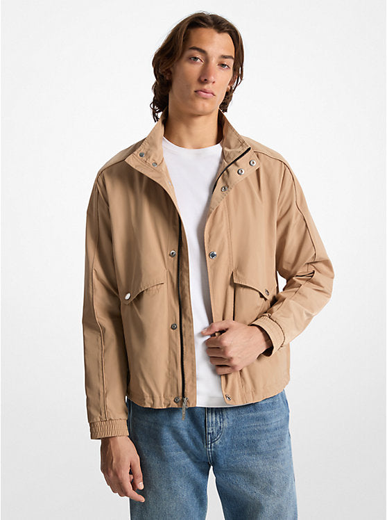 Michael Kors Water-Resistant Windbreaker Jacket