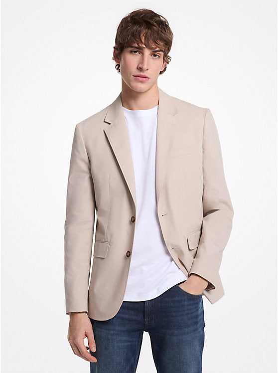 Michael Kors Cotton Poplin Blazer
