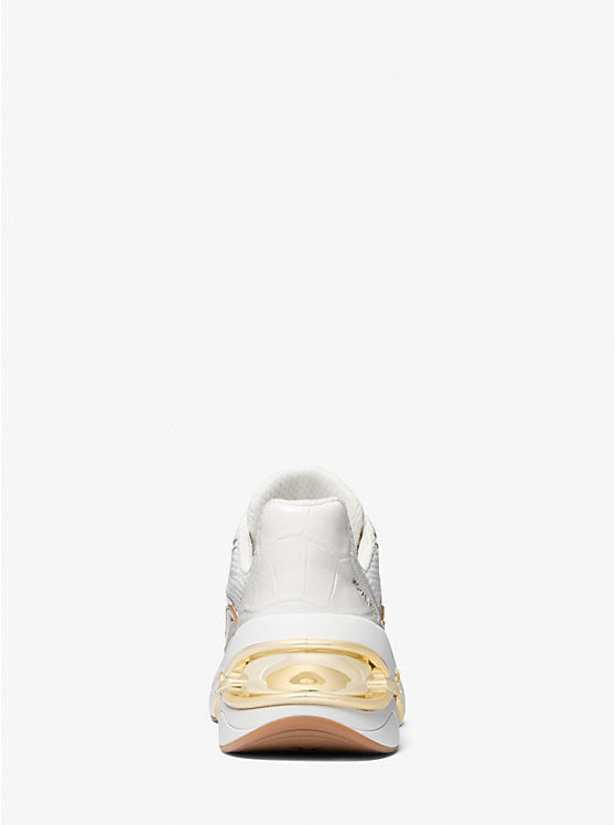 Michael Kors Toni Mixed-Media Trainer