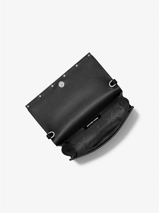 Michael Kors Mona Large Saffiano Leather Clutch