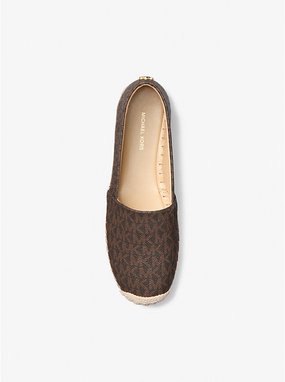 Michael Kors Lynn Signature Logo Platform Espadrille