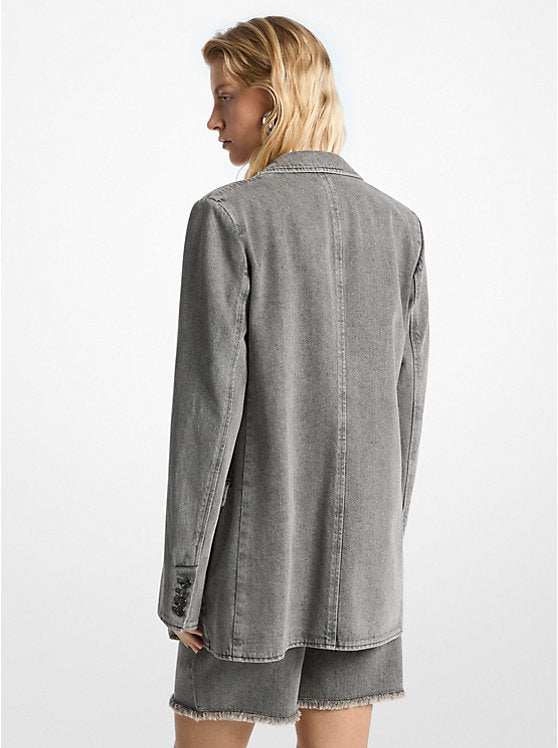 Michael Kors Boyfriend Denim Blazer