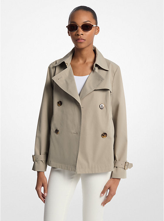Michael Kors Cropped Trench Coat