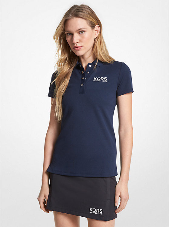 Michael Kors Michael Kors Golf Logo Piqué Polo Shirt