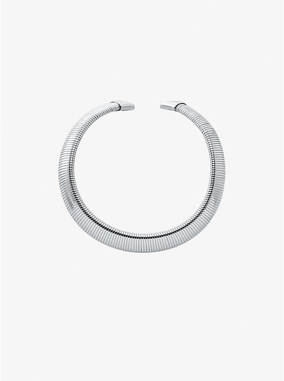 Michael Kors Precious Metal-Plated Brass Collar Necklace
