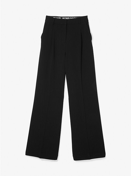 Michael Kors Crepe Wide-Leg Pants
