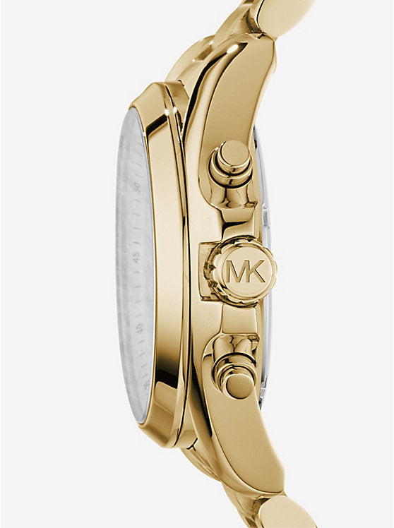 Michael Kors Oversized Bradshaw Gold-Tone Watch