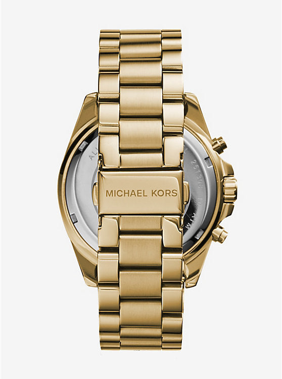 Michael Kors Oversized Bradshaw Gold-Tone Watch