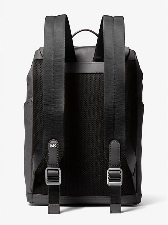 Michael Kors Hudson Medium Pebbled Leather Backpack