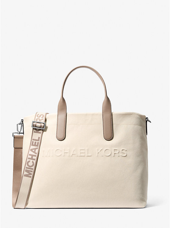Michael Kors Brooklyn Cotton Blend Tote Bag