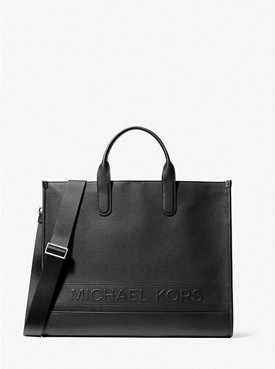 Michael Kors Hudson Pebbled Leather Tote Bag