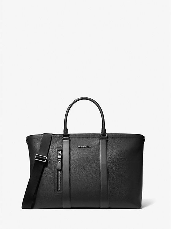 Michael Kors Hudson Pebbled Leather Tote Bag