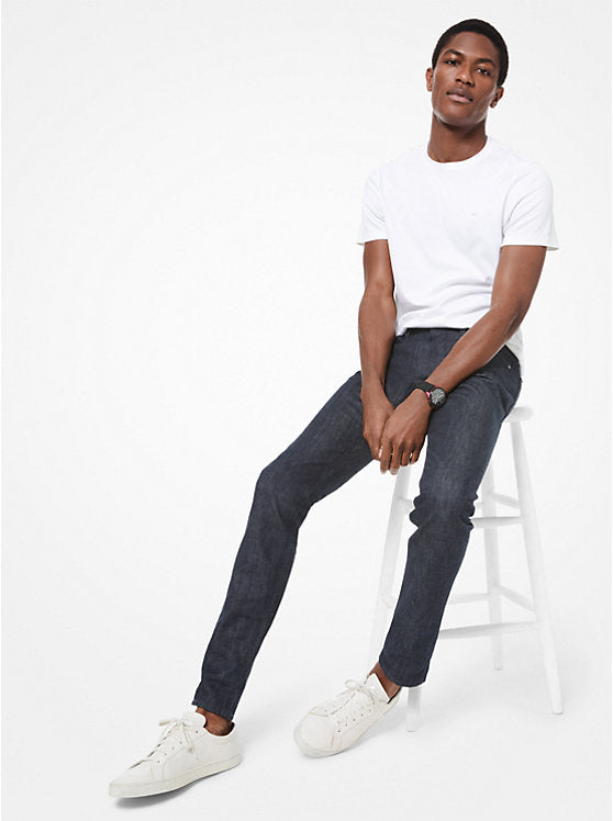 Michael Kors Parker Slim-Fit Stretch-Cotton Jeans