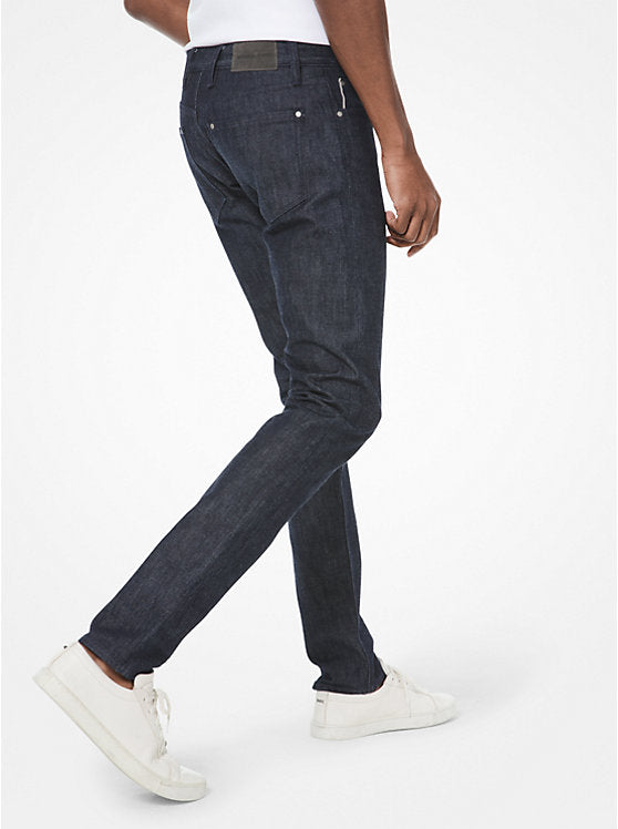 Michael Kors Parker Slim-Fit Stretch-Cotton Jeans
