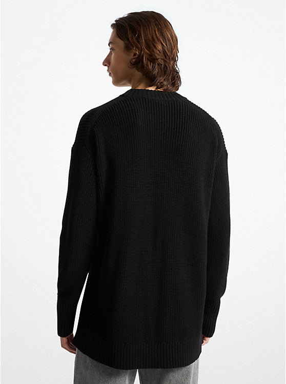 Michael Kors Ribbed Cotton Sweater