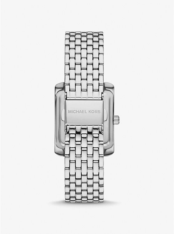Michael Kors Petite Emery Pavé Silver-Tone Watch