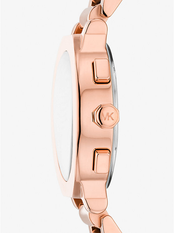 Michael Kors Oversized Gramercy Rose Gold-Tone Watch