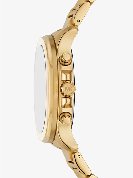 Michael Kors Oversized Sage Gold-Tone Watch