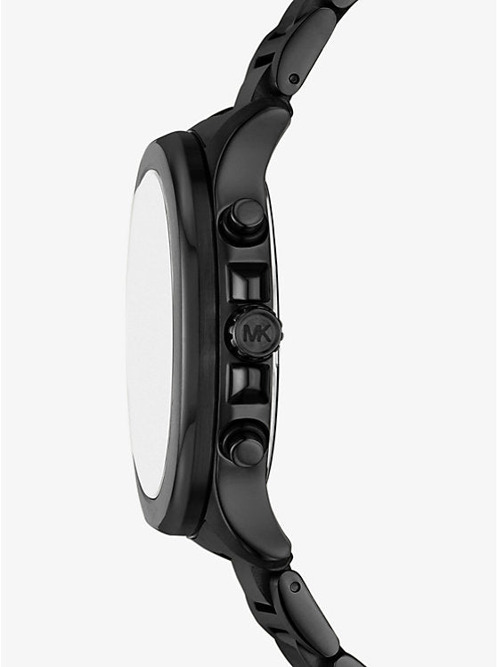 Michael Kors Oversized Sage Black-Tone Watch