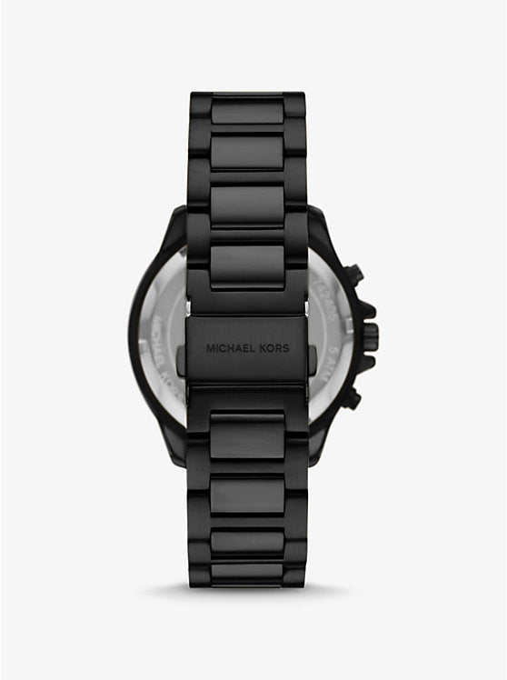 Michael Kors Oversized Sage Black-Tone Watch