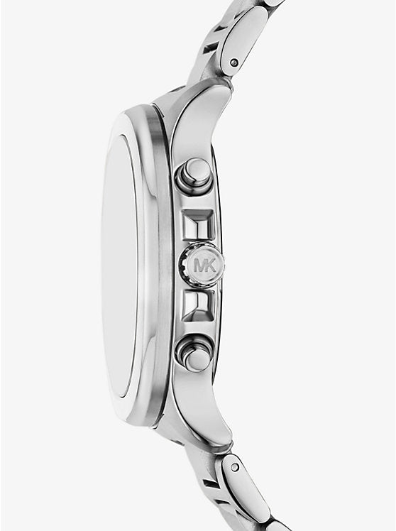 Michael Kors Oversized Sage Silver-Tone Watch