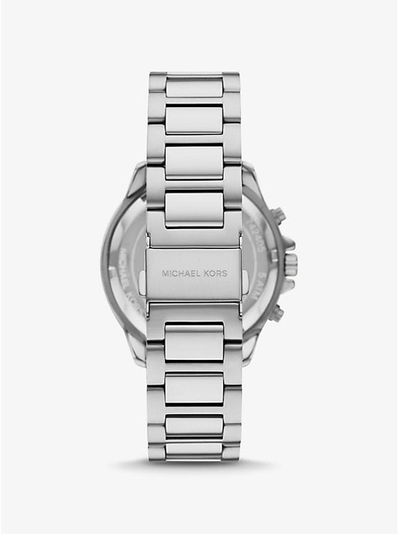 Michael Kors Oversized Sage Silver-Tone Watch