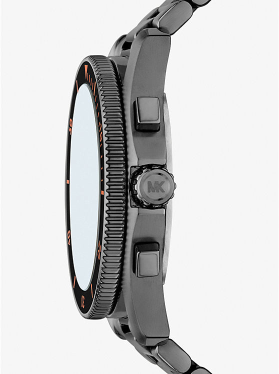 Michael Kors Oversized Maritime Gunmetal Watch