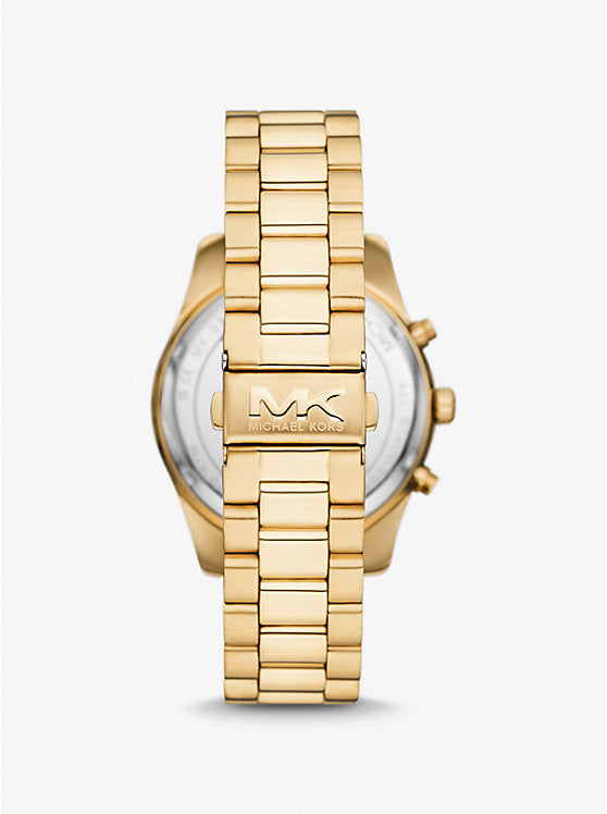 Michael Kors Oversized Lexington Gold-Tone Watch
