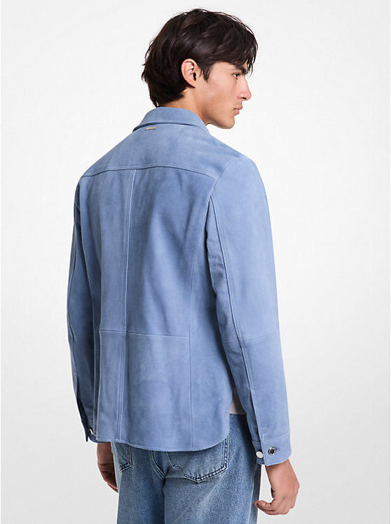 Michael Kors Suede Shirt Jacket