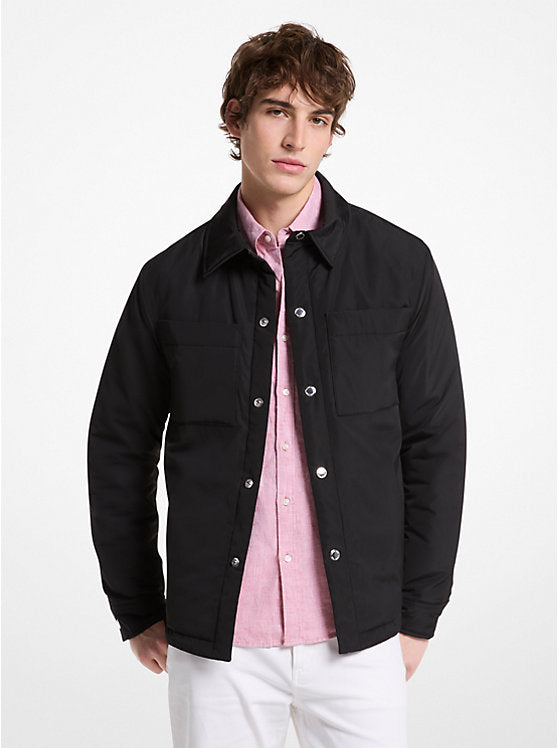Michael Kors Woven Shirt Jacket