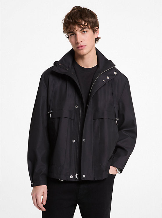 Michael Kors Water-Resistant Windbreaker Jacket