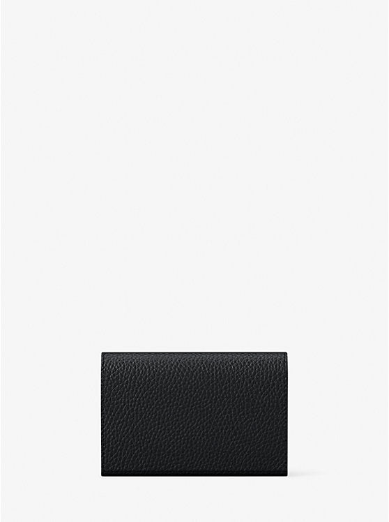 Michael Kors Hudson Pebbled Leather Card Case