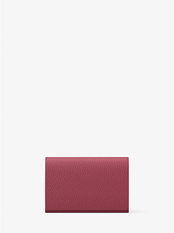Michael Kors Hudson Pebbled Leather Card Case