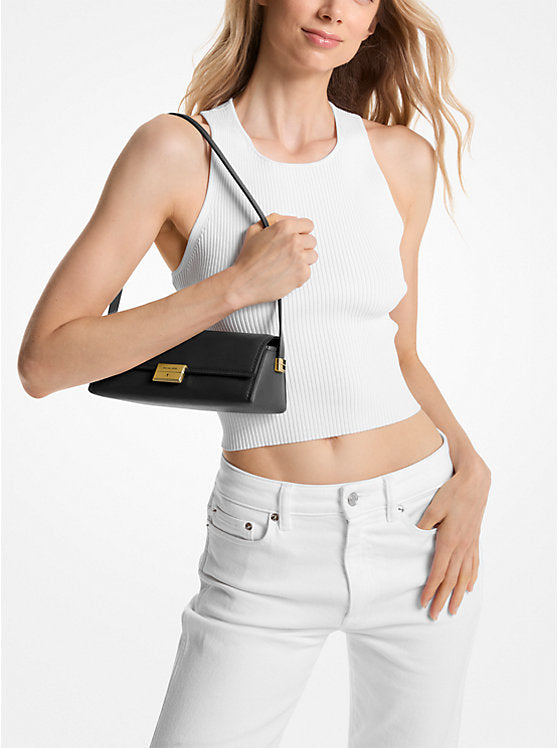 Michael Kors Ludlow Small Leather Convertible Pochette