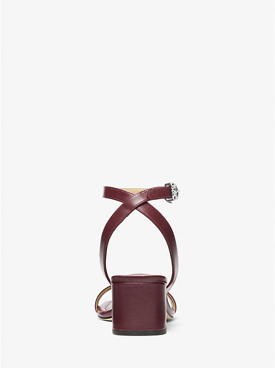 Michael Kors Merriam Leather Sandal